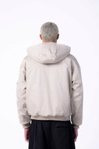 Fireman hood bomber jacket