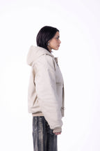 Fireman hood bomber jacket